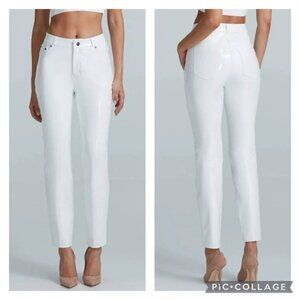 Commando White Vinyl Pants